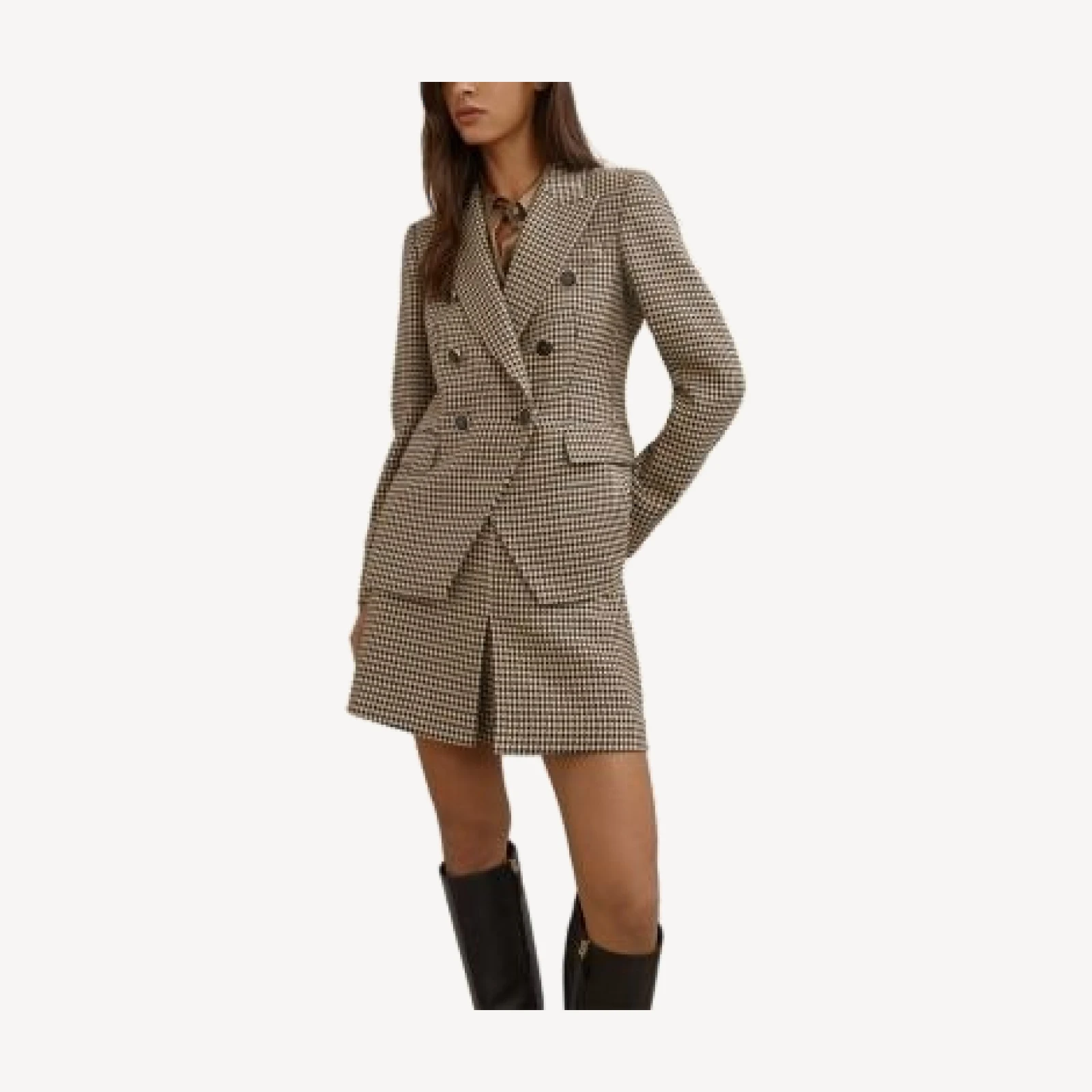 Reiss Hartley Double Breasted Jacket