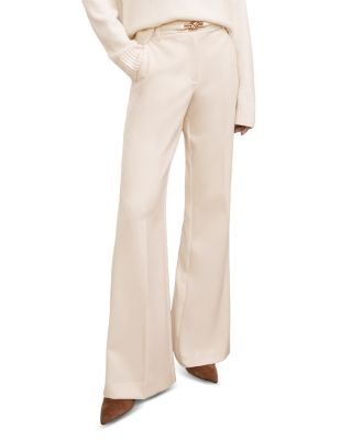 Reiss Leona Hardware Flare Trousers