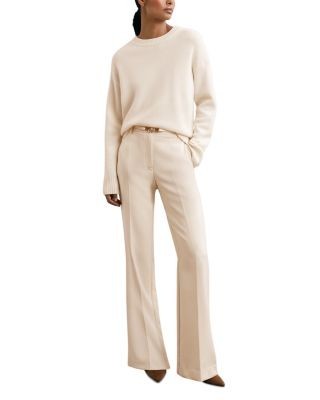 Reiss Leona Hardware Flare Trousers