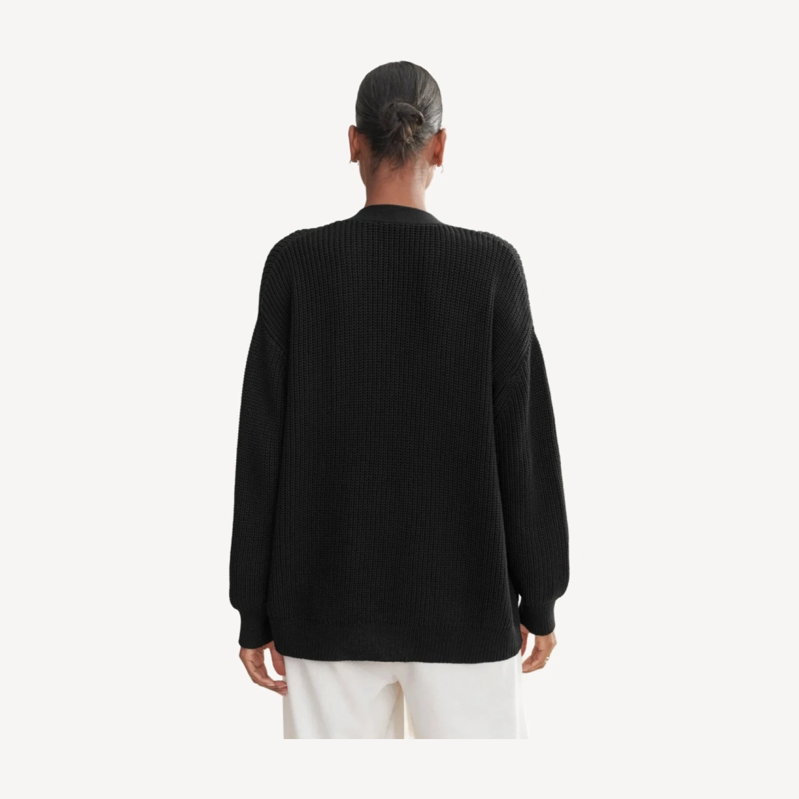 Cotton Cocoon Cardigan