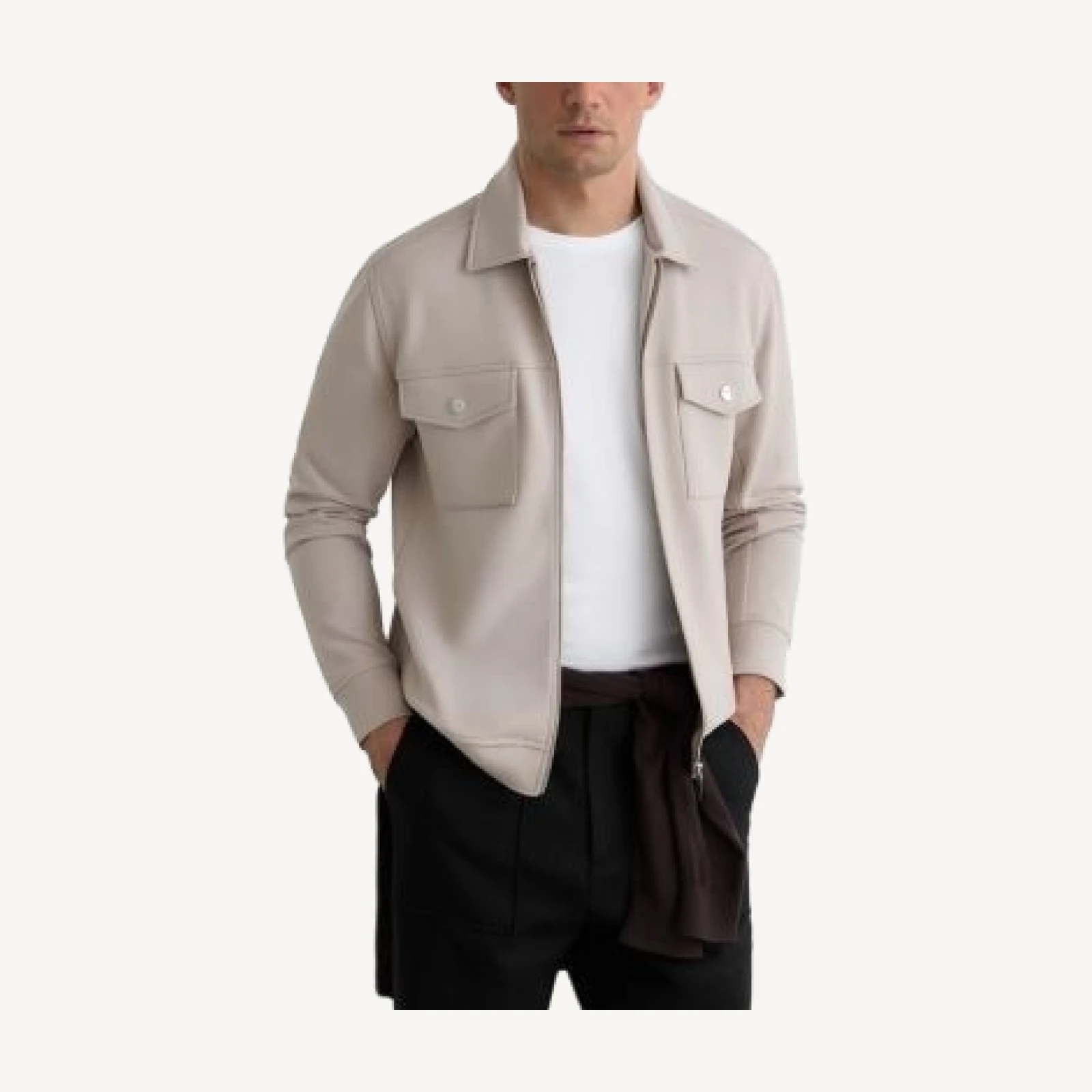 Reiss Zip Pocket Overshirt