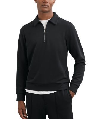 Reiss Interlock Half Zip Sweater