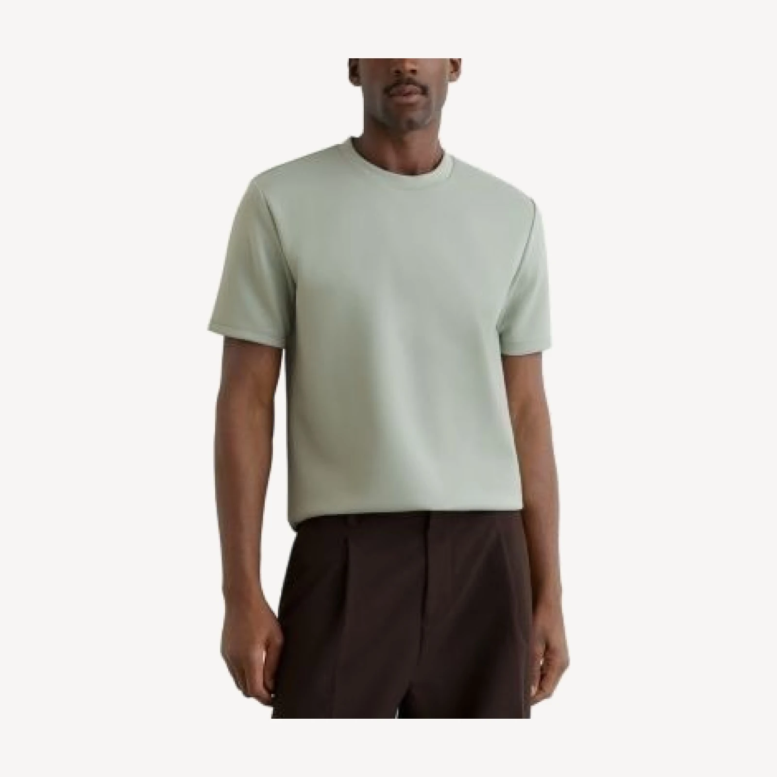 Reiss Interlock Crewneck T-Shirt