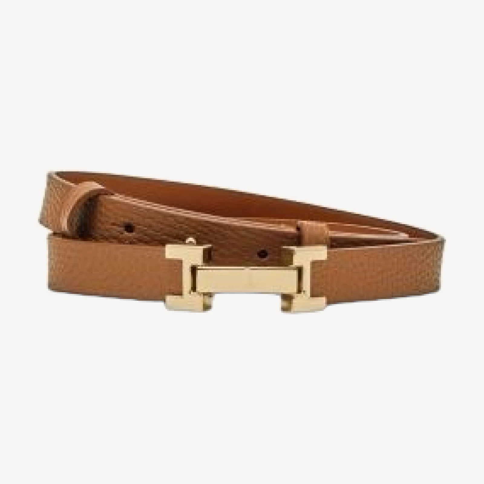 Reiss Women's Hayley H Link Leather Belt