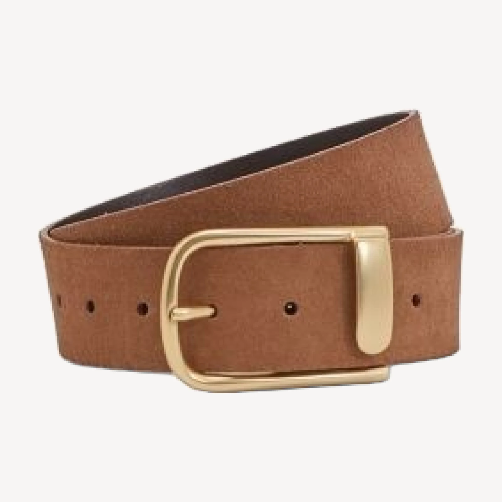 Reiss Iyla Women's Half Keeper Suede Belt