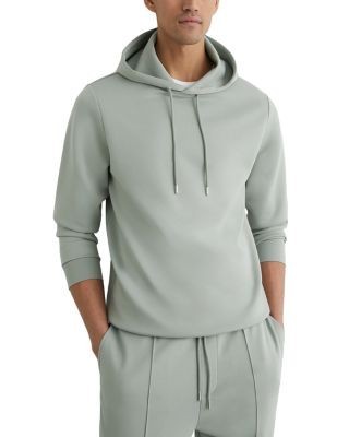 Reiss Interlock Drawstring Hoodie