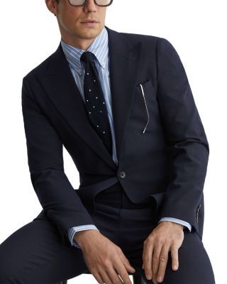 Reiss Belmont Peak Lapel Blazer