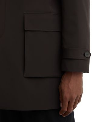 Reiss Haylen Hybrid Removable Inner Funnel Neck Overcoat