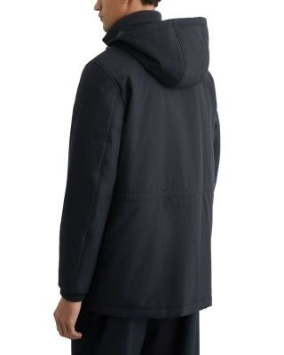 Reiss Hooded Zip Through Jacket