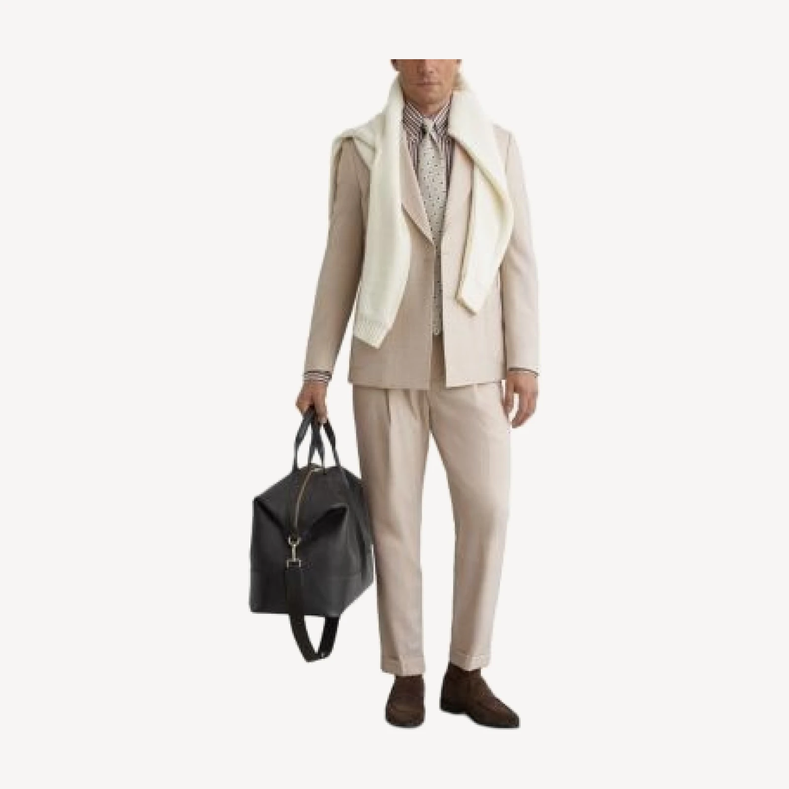 Reiss Belmont Side Adjuster Formal Trousers