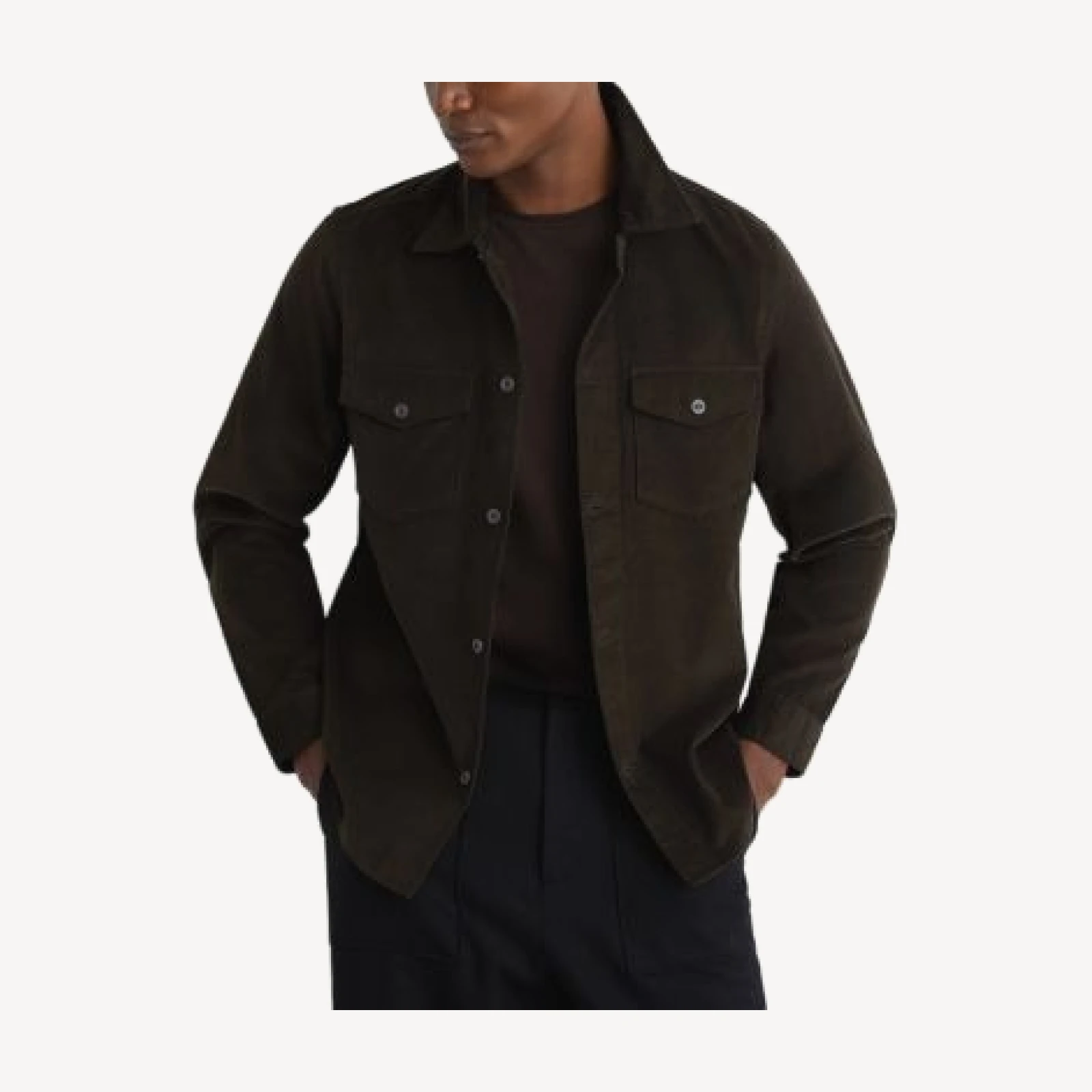 Reiss Corduroy Overshirt