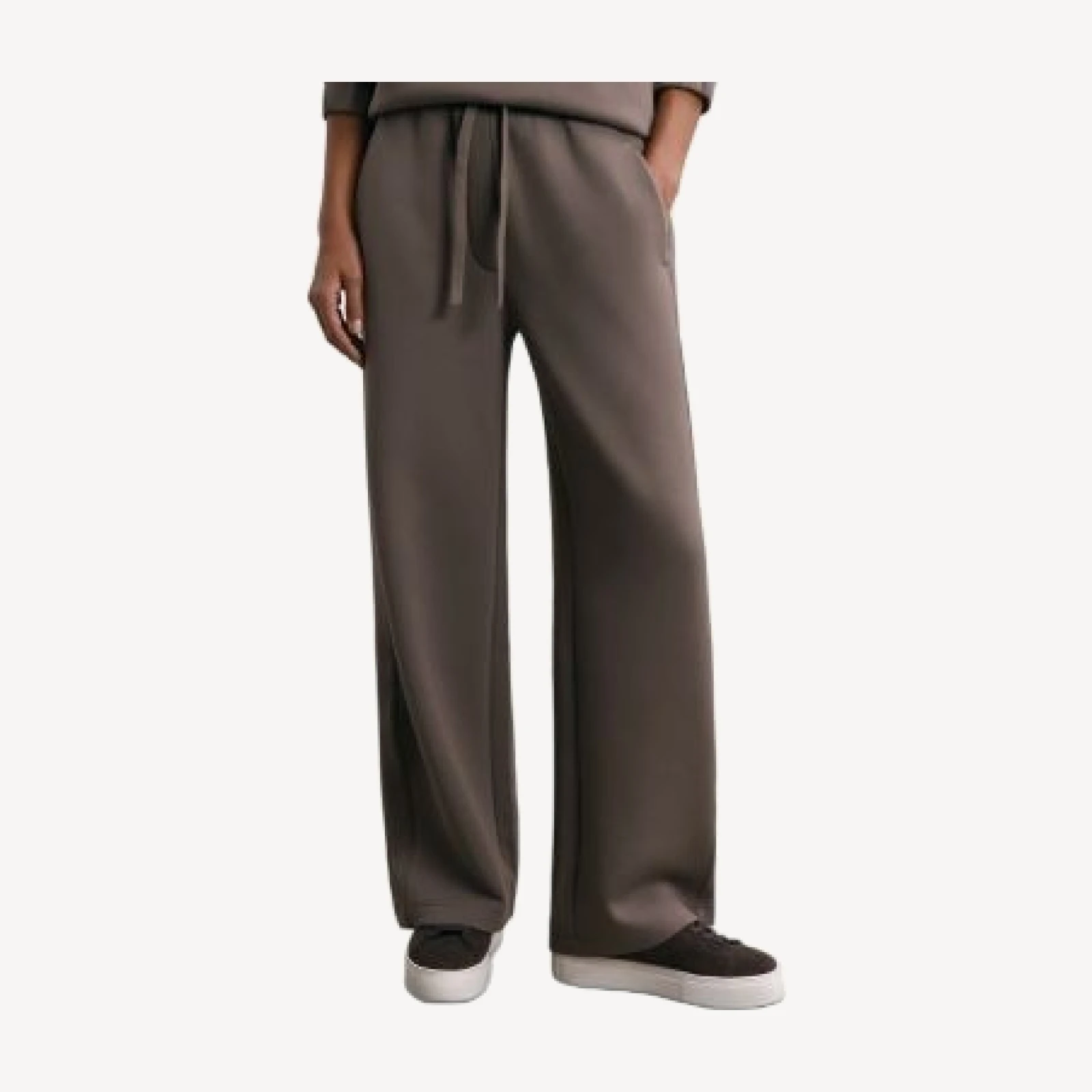 Reiss Laney Wide Leg Jogger Pants