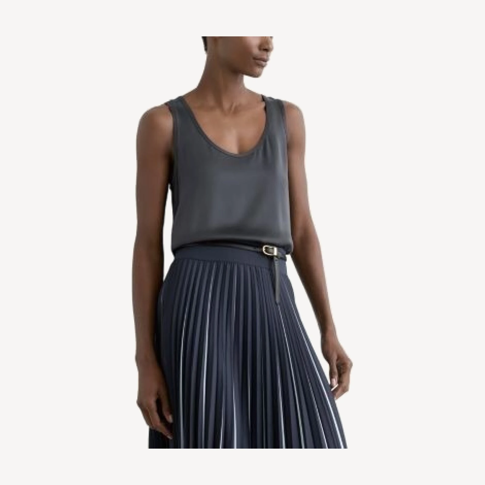 Reiss Ruby Silk Front Cami