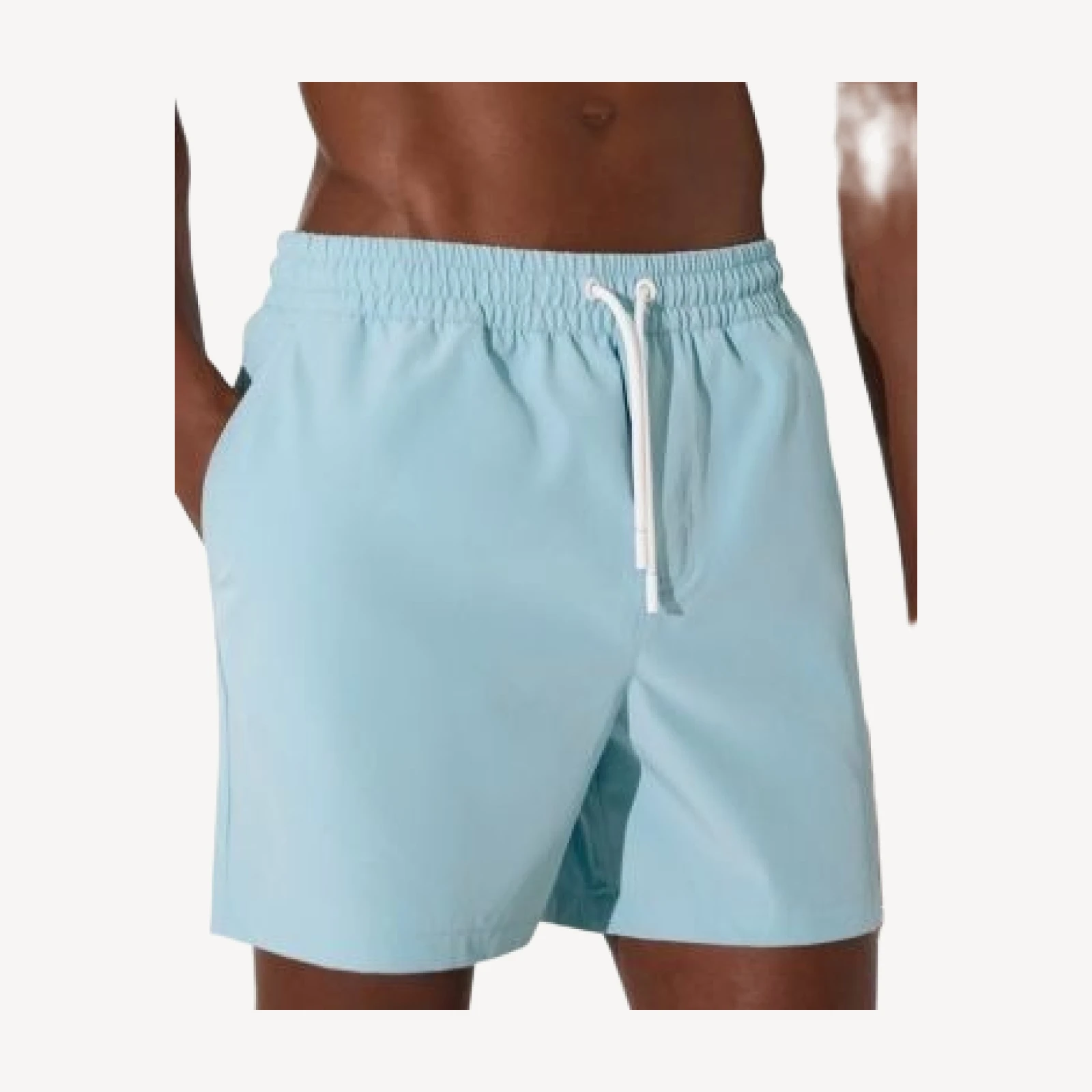 Reiss Plain 4.9 Drawstring Swim Shorts