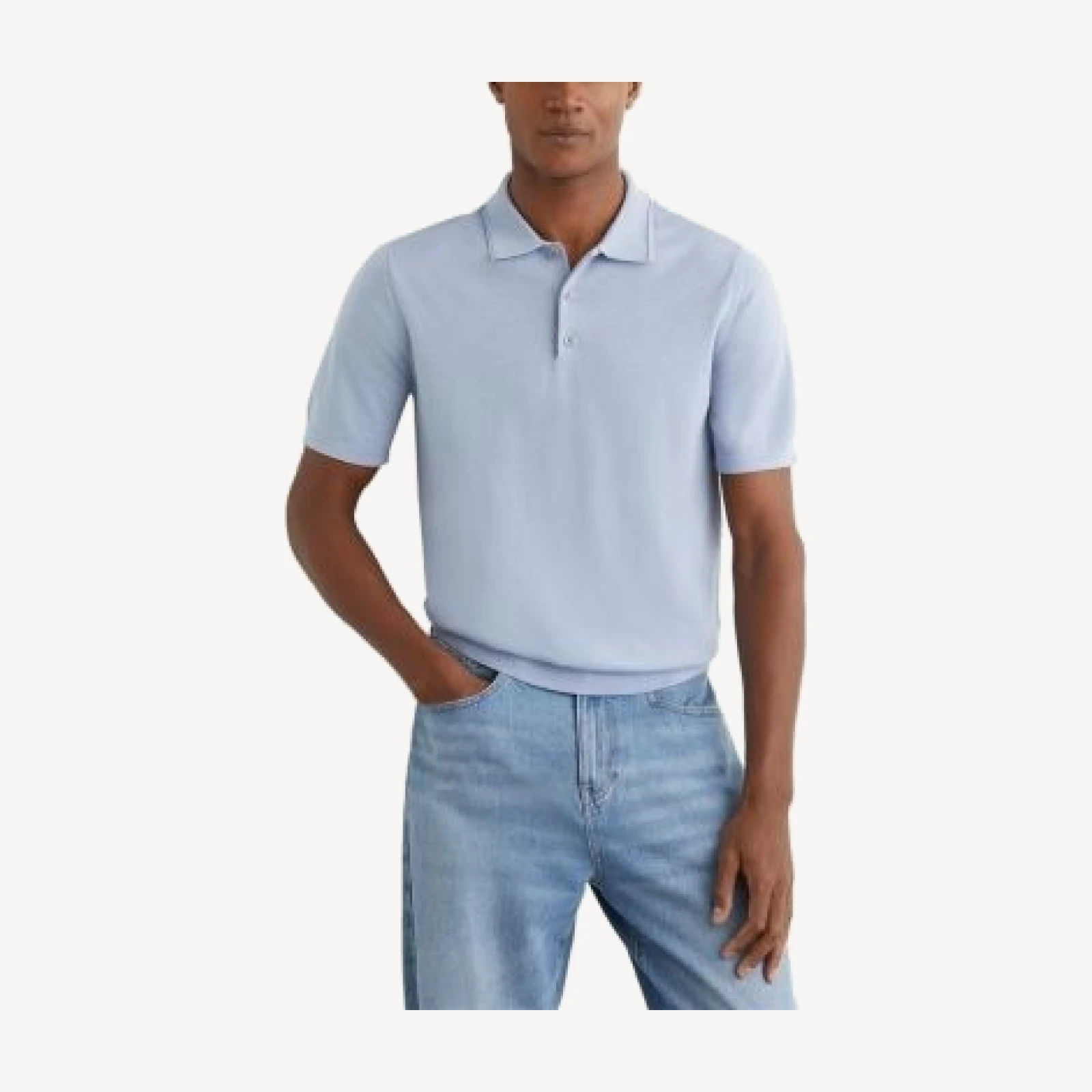Reiss Manor Merino Wool Polo Shirt