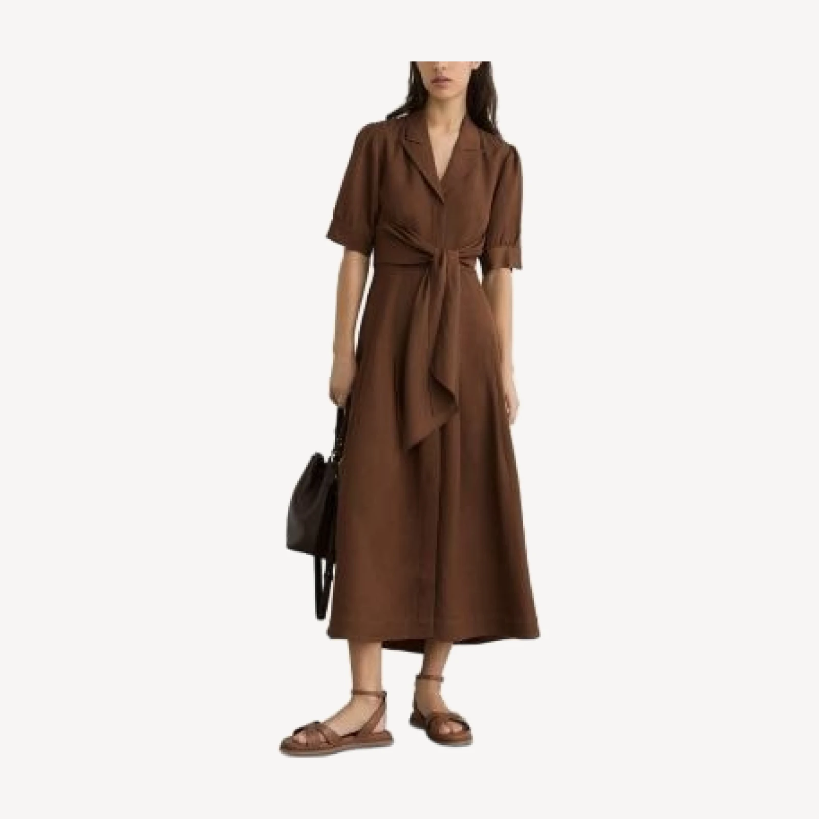 Reiss Tessera Button Front Dress