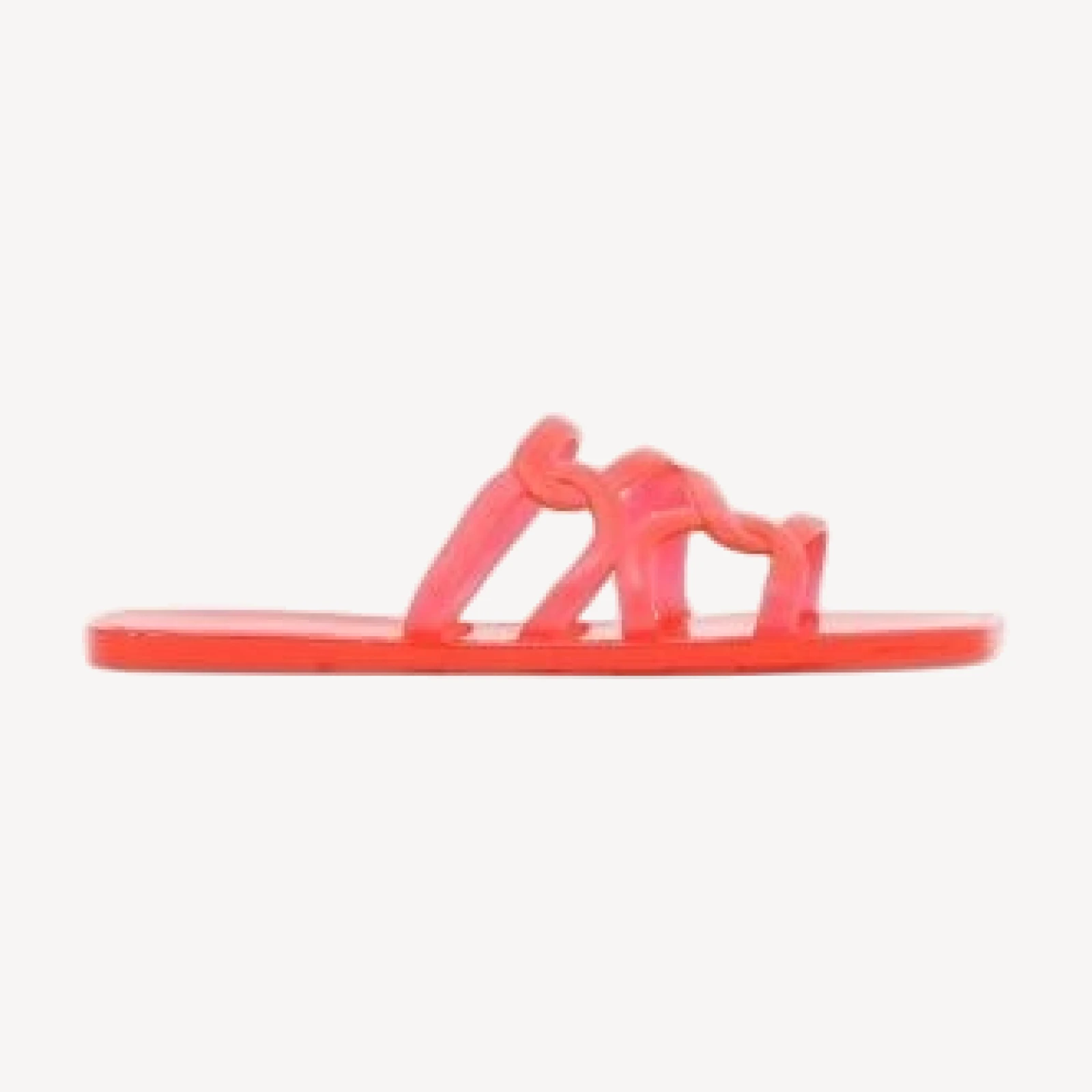 Reiss Women's Asymmetric Jelly Slides