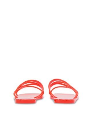 Reiss Women's Asymmetric Jelly Slides