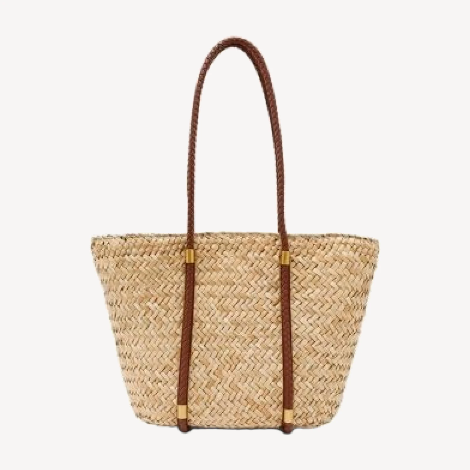 Reiss Rubina Woven Straw Tote