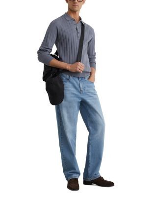 Reiss Dillingham Long Sleeve Sweater Polo