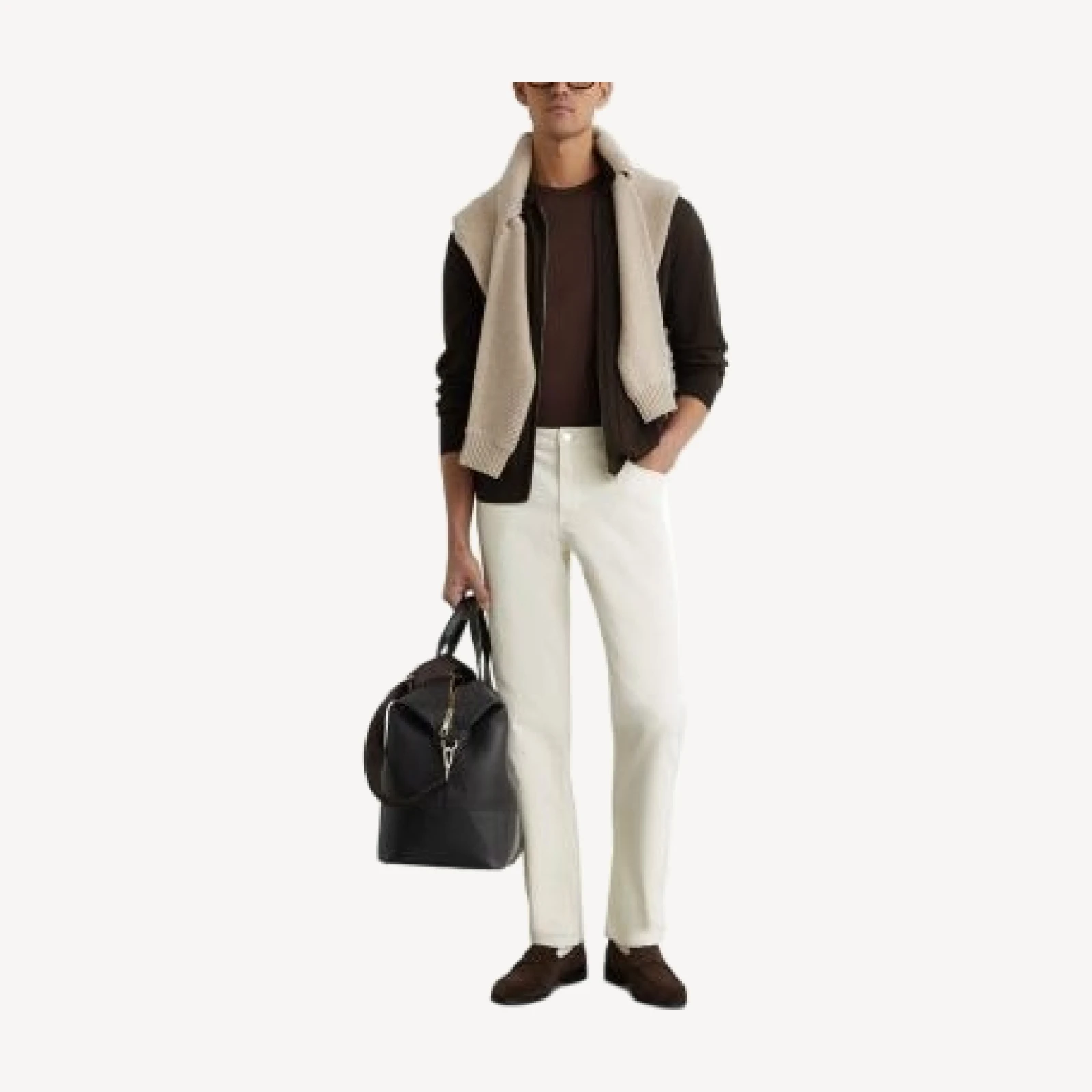 Reiss Marsh Zip Through Cardigan