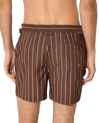 Reiss Presley Side Adjuster 12.5 Pinstripe Swim Shorts