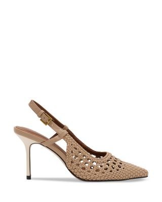 Reiss Women's Woven Slingback Pumps