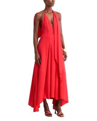 Reiss Evory Layered Maxi Dress