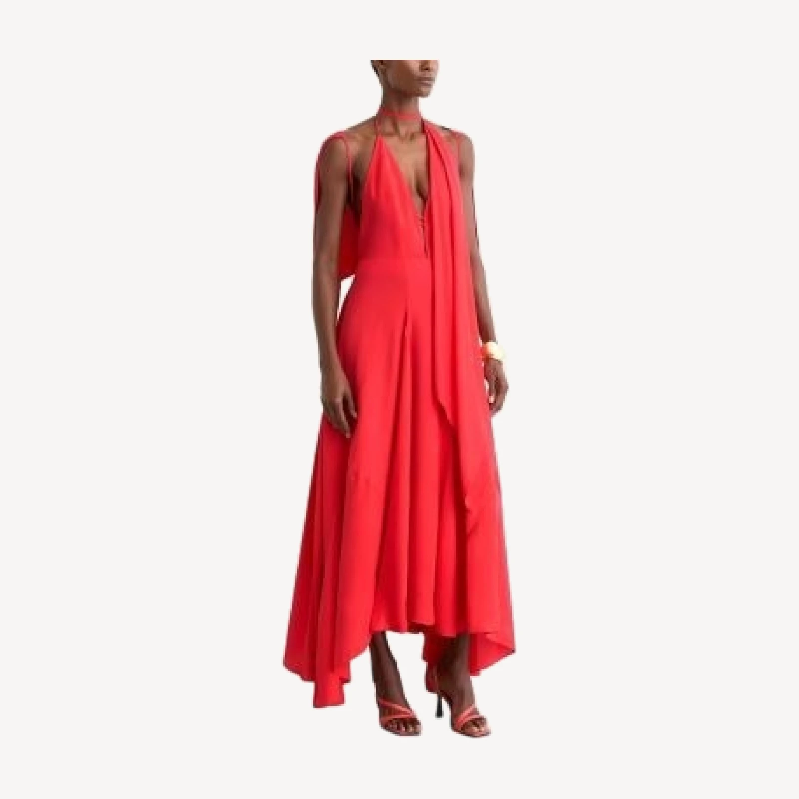 Reiss Evory Layered Maxi Dress