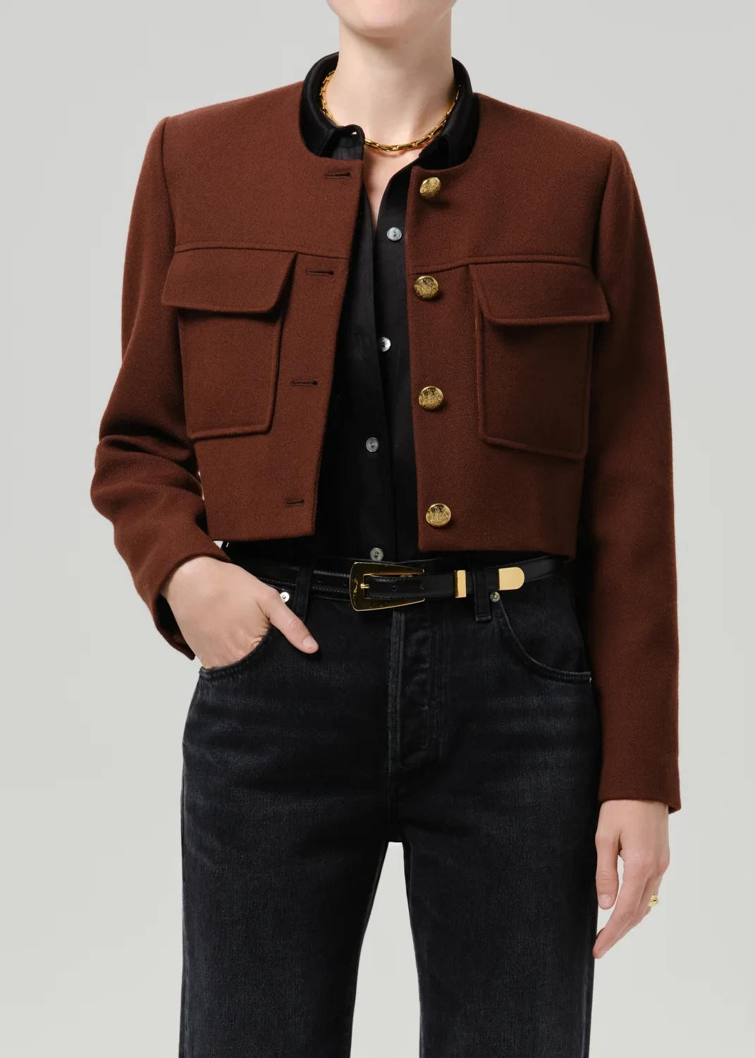 Sophia Jacket in Brandy