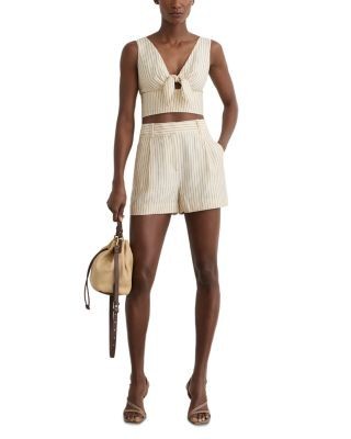 Reiss Stripe Shorts