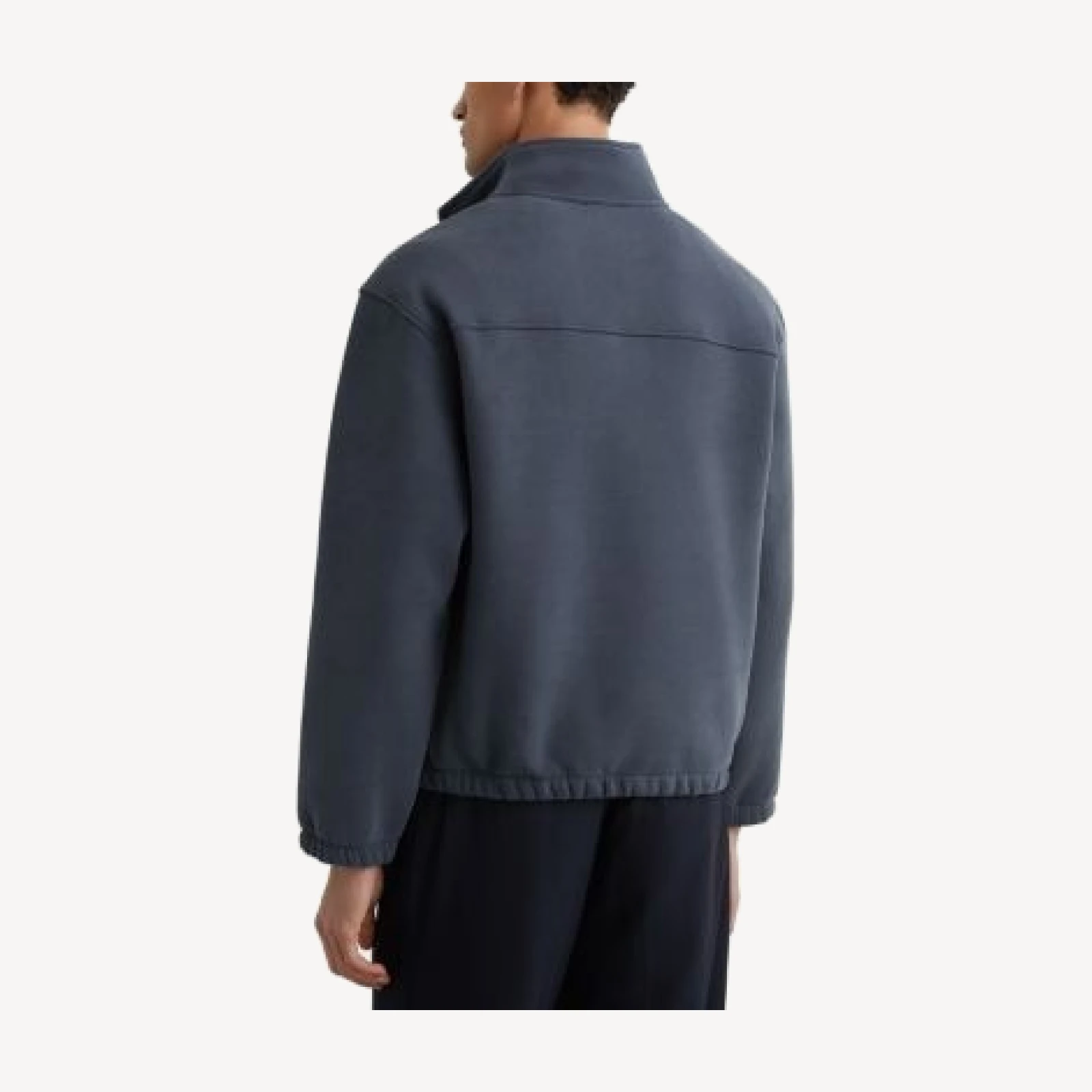 Reiss Over the Head Quarter Zip Sweater