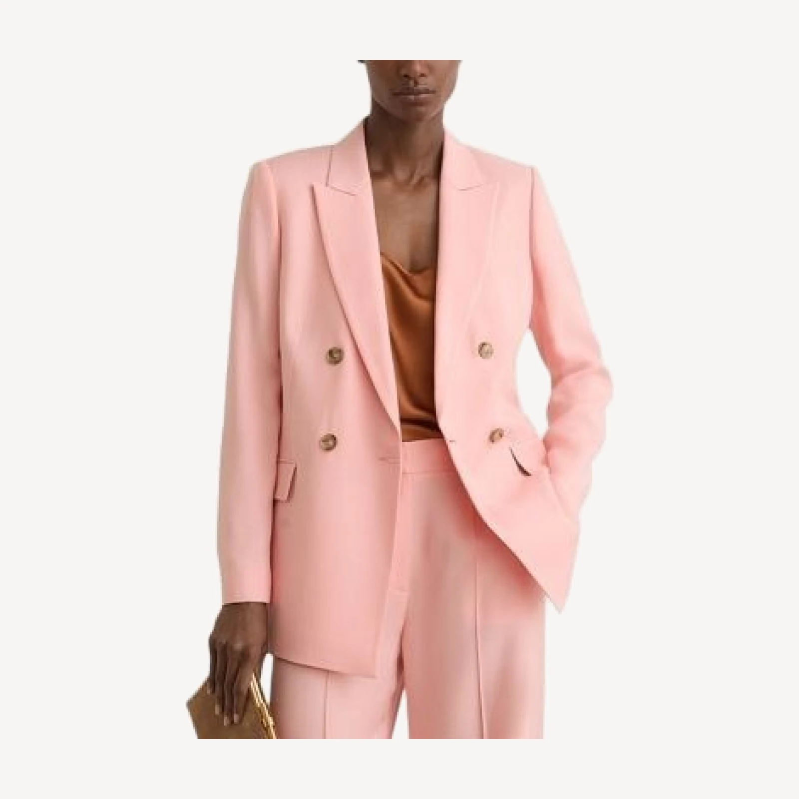 Reiss Magda Double Breasted Suit Jacket