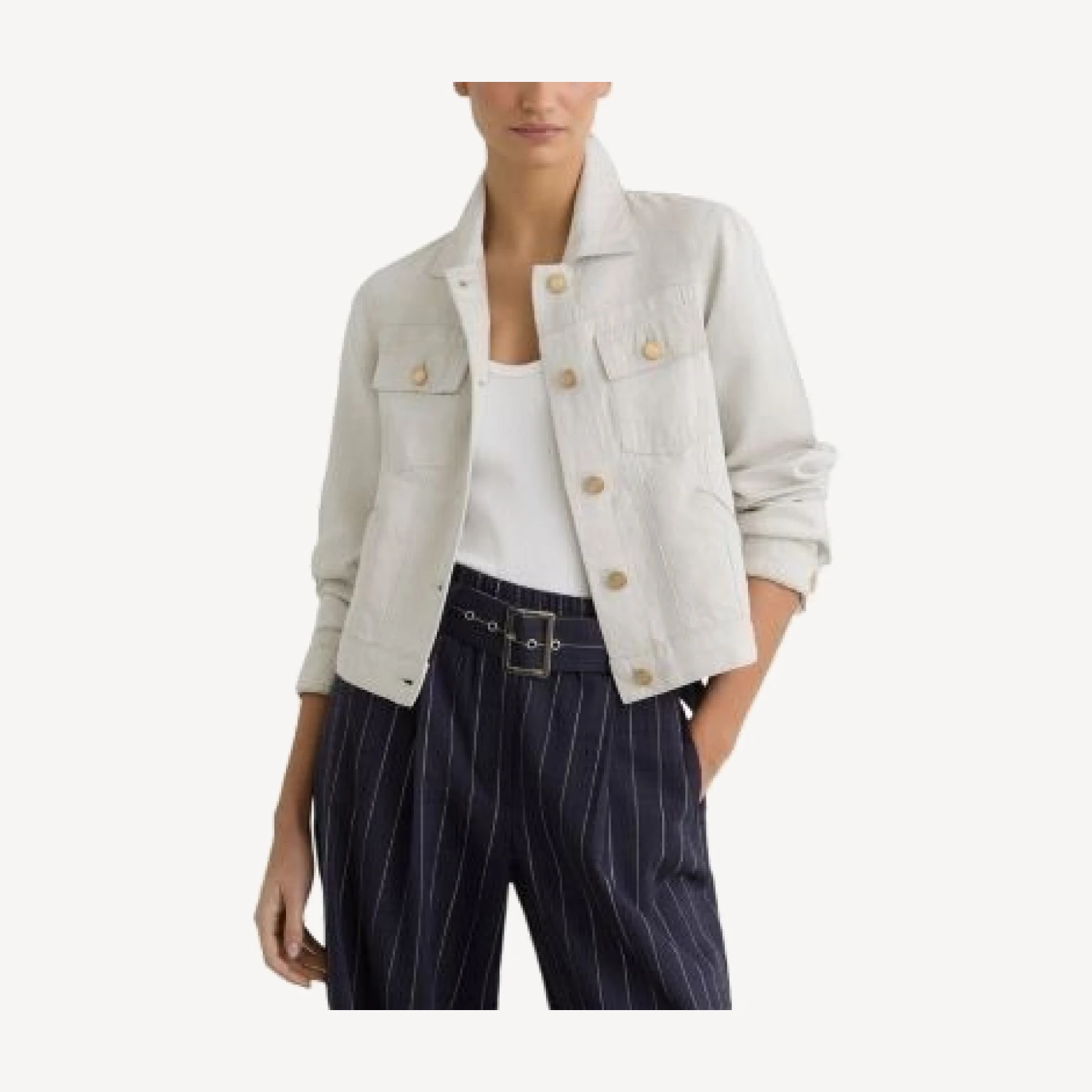 Reiss Tencel & Linen Jacket