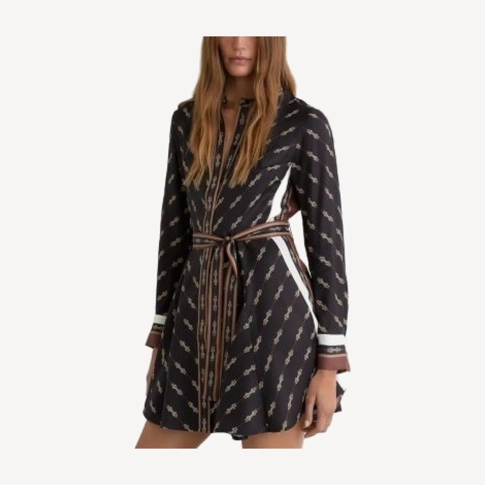 Reiss Nina Printed Dress