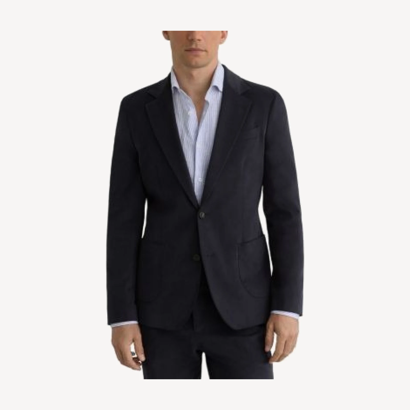 Reiss Tailored Fit Brushed Twill Blazer