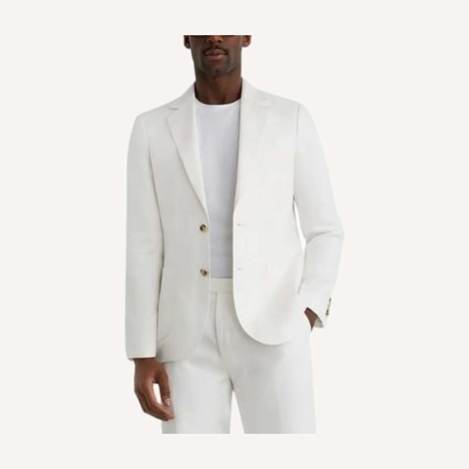 Reiss Atlantic Tailored Fit Linen Blazer