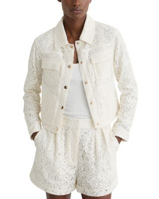 Reiss Lori Lace Jacket
