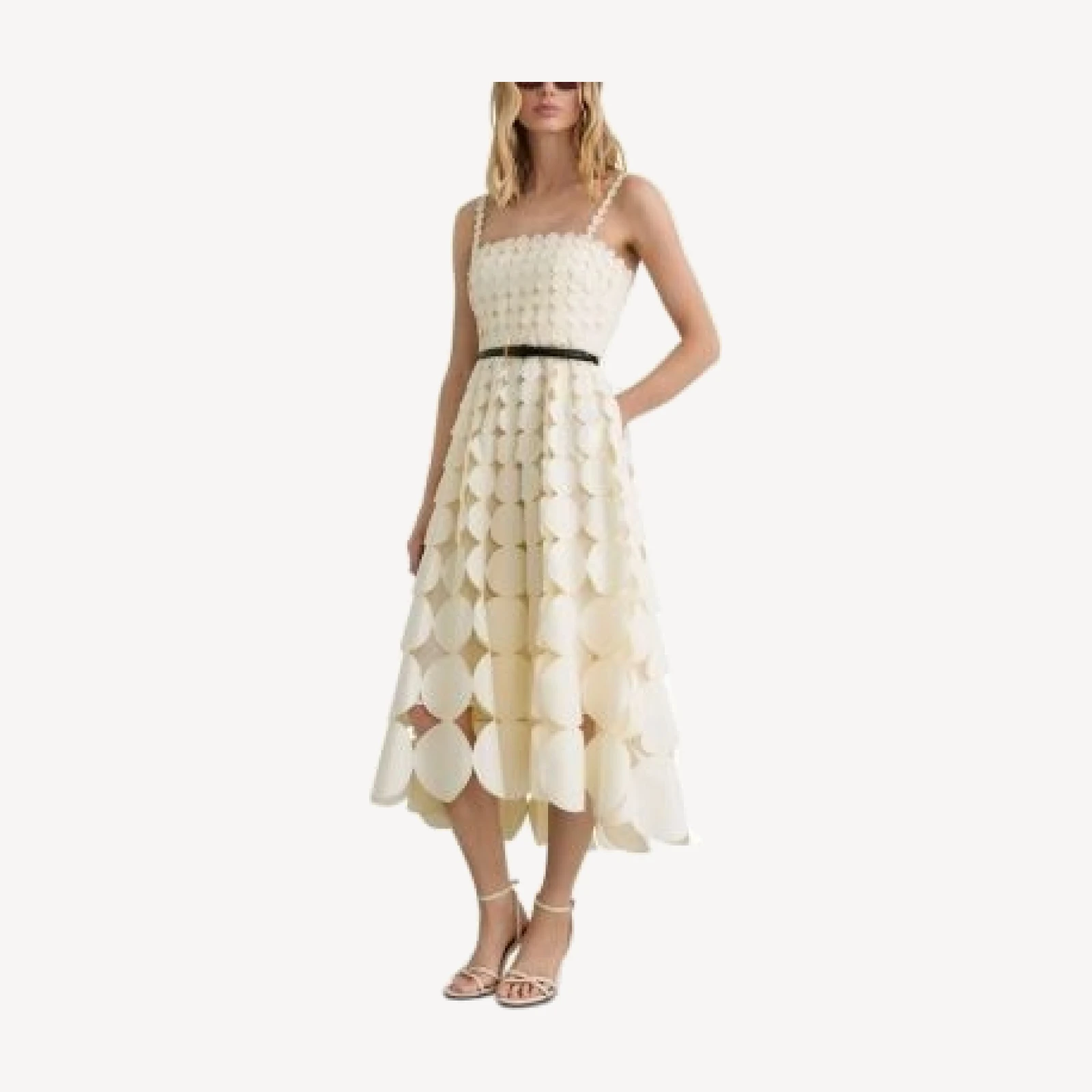 Reiss Petite Gigi Fit and Flare Dress