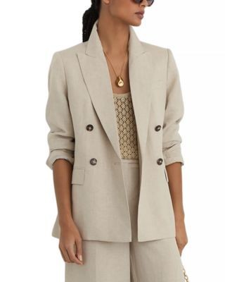 Reiss Linen Kit Blazer