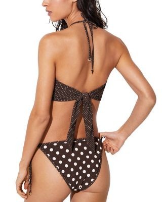 Reiss Hennel Polka Dot Print Bikini Bottom