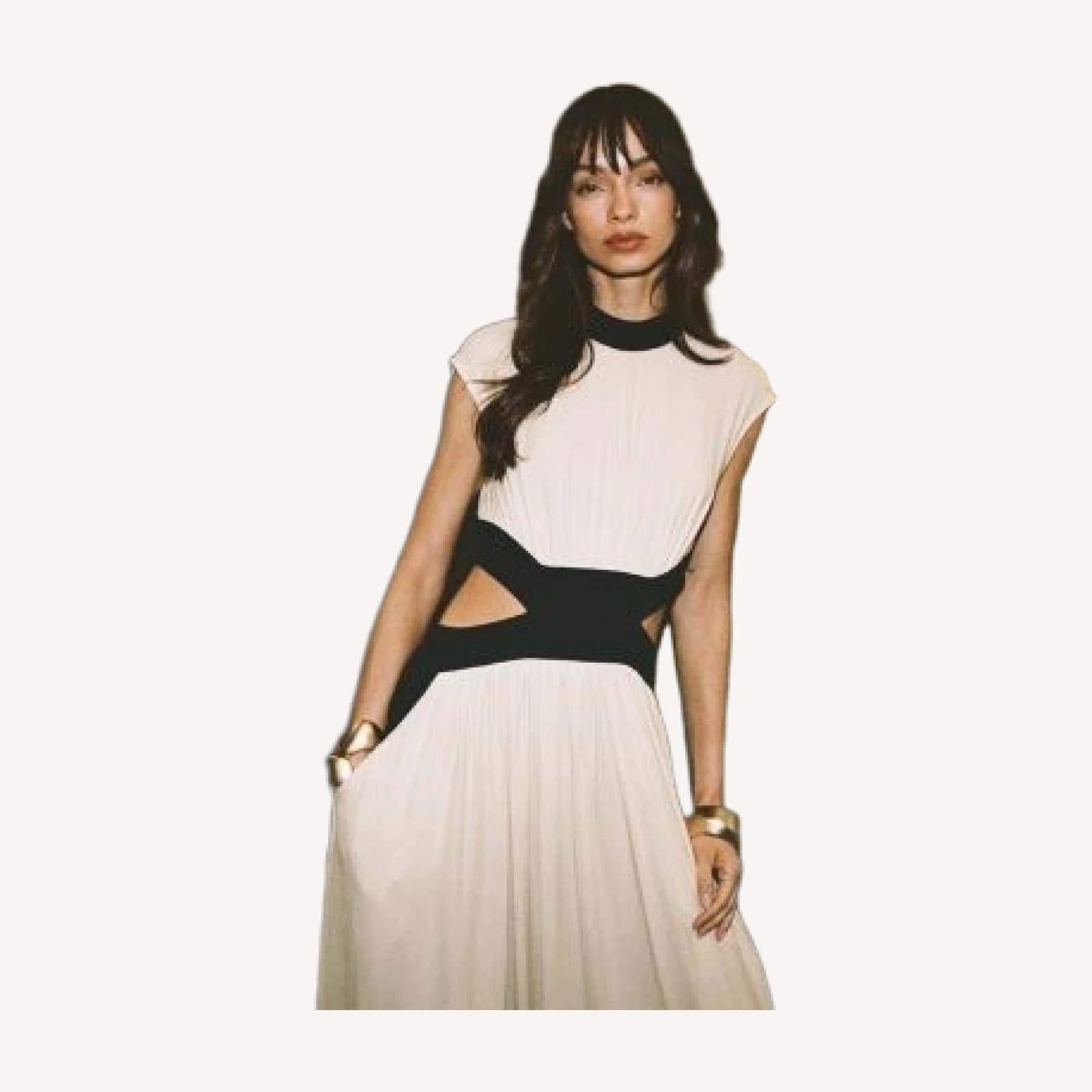 Reiss Keely Cutout Maxi Dress