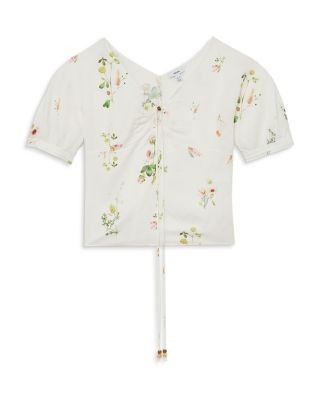Reiss Qunicy Keyhole Top