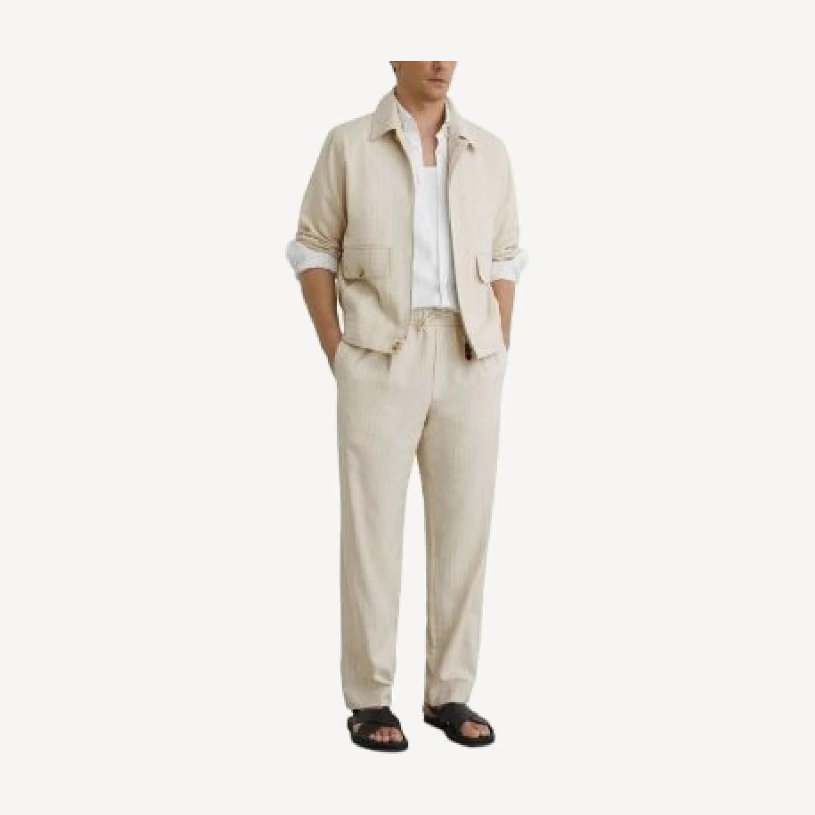 Reiss Slayman Pinstripe Jacket