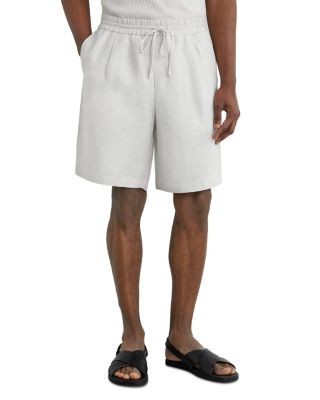 Reiss Linen Drawstring 9.8 Shorts