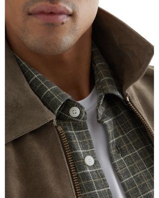 Reiss Sainsie Olive Green Jacket