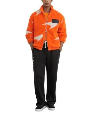 Reiss x McLaren Unisex Papaya Orange Speedmark Jacket