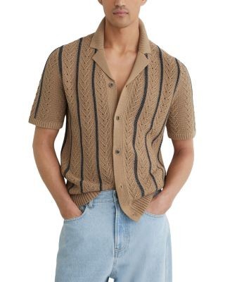 Reiss Ellingham Short Sleeve Knit Shirt