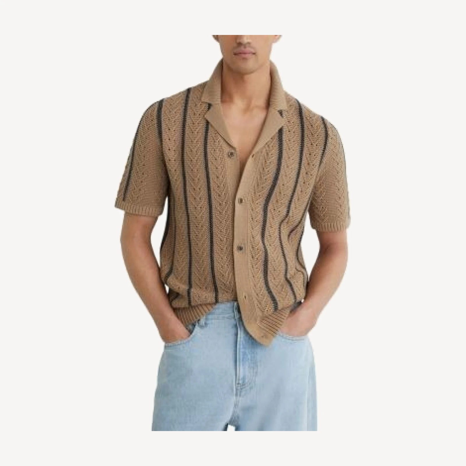 Reiss Ellingham Short Sleeve Knit Shirt