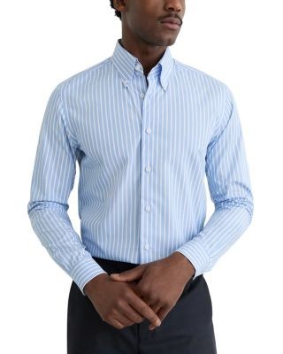 Reiss Guyton Regular Fit Striped Dress Shirt
